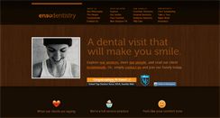 Desktop Screenshot of ensodentistry.com